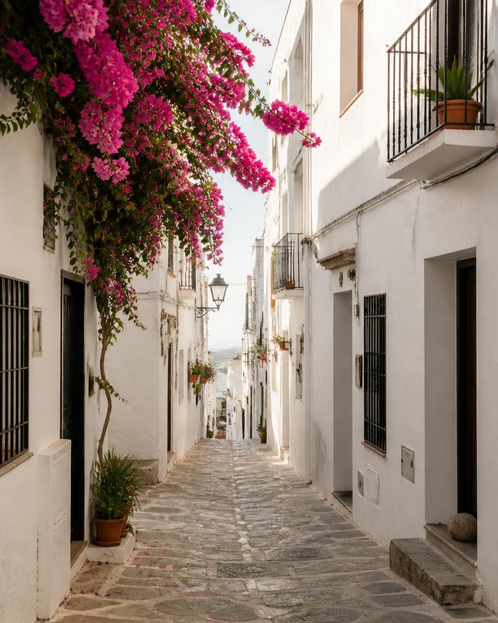 Andalusian white village
